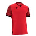 Tureis Shirt RED/BLK S Teknisk T-skjorte i ECO-tekstil